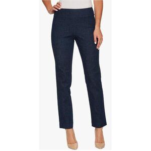 Krazy Larry Pull on Denim Pants Size 14 Style P607 Stretch Stretch Leg NWT Jean